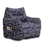 ZUN Ultra Soft Living Room Chair, High-Density Shredded Foam Filling Beanbag Chair Comfy Lazy Sofa for 31544435
