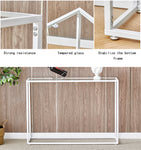 ZUN Console Tables forway, Sofa Tables,way Table for Living Room, Gold Entrance Table, MDF 90718716