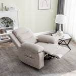 ZUN Power Recliner Chair with Adjustable Massage Function, Recliner Chair with
Heating System for Living W1998120244