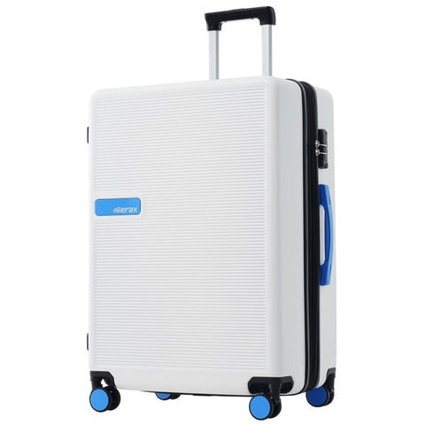 ZUN Contrast Color Hardshell Luggage 28inch Expandable Spinner Suitcase with TSA Lock Lightweight PP315371AAK