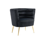 ZUN COOLMORE Accent Chair ,leisure single chair with Golden feet W1539102575