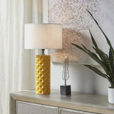 ZUN Geometric Ceramic Table Lamp B03594981