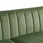 ZUN Mid Century Modern Chesterfield sofa couch, Comfortable Upholstered sofa with Velvet Fabric and W1708107745