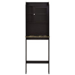 ZUN Modern Over The Toilet Space Saver Organization Wood Storage Cabinet for Home, Bathroom 31057192
