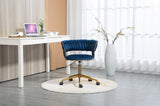 ZUN COOLMORE Home Office Desk Chair, Vanity Chair, Modern Adjustable Home Computer Executive Chair W153983586