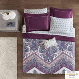 ZUN Boho Comforter Set with Bed Sheets B03595852