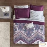 ZUN Boho Comforter Set with Bed Sheets B03595851