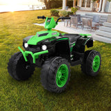 ZUN LZ-9955 ALL Terrain Vehicle Dual Drive Battery 12V7AH*1 without Remote Control with Slow Start Green 96030764
