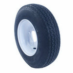 ZUN 2pcs Trailer Tires & P819 Rim Width: 3.75" / 9.52cm 4 lugs on 4" Center 590 lbs 64484502