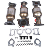 ZUN Complete Catalytic Converters for Honda Pilot 3.5L 2009-2015 45131 45132 16447 28643288