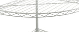 ZUN 6 Tier Shelf Corner Wire Shelf Rack Adjustable Metal Heavy Duty Free Standing Corner Storage Display W155065920