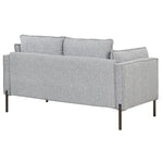 ZUN 56" Modern Style Sofa Linen Fabric Loveseat Small Love Seats Couch for Small Spaces,Living WF293334AAE