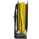 ZUN Air Reel Retractable 3/8" Inch x 50' Feet Premium Commercial Flex Hybrid Polymer Hose Max 300 PSI W46566957