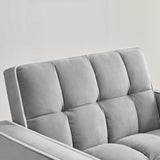 ZUN Three-in-one sofa bed chair folding sofa bed adjustable back into a sofa recliner single bed adult W1359137376