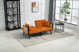 ZUN COOLMORE Velvet Sofa , Accent sofa .loveseat sofa with metal feet W395109190