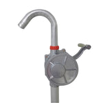 ZUN Self-priming Dispenser Fuel Hand Pump Hand Crank Aluminum Alloy Rotary Gas Oil 04481366