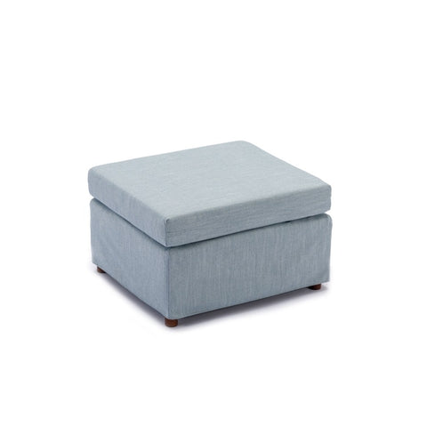 ZUN Single Movable ottoman for Modular Sectional Sofa Couch Without Storage Function, Cushion Covers W1439118733