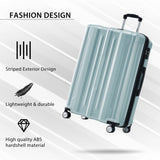 ZUN Hardside Luggage Sets 3 Pieces, Expandable Luggages Spinner Suitcase with TSA Lock Lightweight Carry PP313220AAM