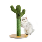ZUN Cactus Cat Scratching Post 21.7'' Cat Scratcher with Sisal Rope for Small & Medium Cats Kittens 87368042