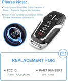 ZUN Replacement For Lincoln Ford Remote Car Key Fob 5-Button M3N-A2C31243300 53883264