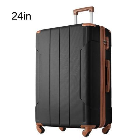ZUN Hardshell Luggage Spinner Suitcase with TSA Lock Lightweight Expandable 24'' PP282802AAA