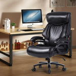 ZUN Vanbow.Office Chair.Heavy and tall adjustable executive Big and Tall Office Chair W1521102255
