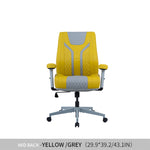 ZUN MID BACK WELLNESS OFFICE CHAIR GAMING CHAIR WITH AIR CUSHION 28619164