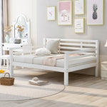 ZUN Wooden Full Size Daybed with Clean Lines, White WF199367AAK
