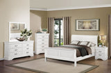 ZUN Traditional White Dresser Louis Phillippe Style Antique Drop Handles Classic Bedroom Furniture B011134290