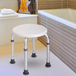 ZUN Shower Stool Bath Bench with Adjustable Heights and Non-Slip Rubber for Safety and Stability W2181P147907