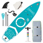 ZUN Inflatable Stand Up Paddle Board 11'x34"x6" With Accessories W144081490