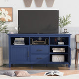 ZUN U-Can TV Stand for TV up to 68 in with 2 Doors and 2 Drawers Open Style Cabinet, Sideboard for WF288624AAM