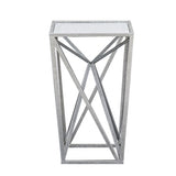 ZUN Angular Mirror Accent Table B03548819