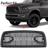 ZUN Front Grille For 2013 2014 2015 2016 2017 2018 RAM 2500/3500 Grill Big Horn Style W/Letters Matte W2165128630