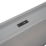 ZUN Modern Design Twin Size Platform Bed Frame with Built-in USB port for Grey Color W697123298