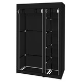 ZUN 67" Portable Clothes Closet Wardrobe with Non-woven Fabric and Hanging Rod Quick and Easy to 32828422