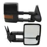 ZUN Design Power Heated Turn Signal Towing Mirrors For 03-06 Chevy Silverado Pair 54071589