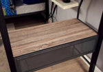 ZUN Triple Twin Bunk Bed w/ Desk B090114433