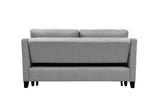 ZUN 69"3 in 1 Convertible Queen Sleeper Sofa Bed, Modern Fabric Loveseat Futon Sofa Couch w/Pullout Bed, W1417111823