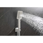 ZUN Shower System with Shower Head, Hand Shower, Slide Bar, Bodysprays, Shower Arm, Hose, Valve Trim, W2287141344