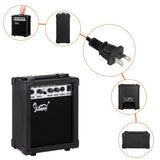 ZUN GIB 4 String Full Size Electric Bass Guitar SS pickups and Amp Kit 94068991