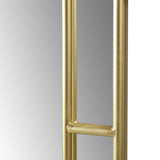 ZUN Gold Arched Wall Mirror B035129262