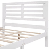 ZUN Full Size Platform Bed with Drawers, White WF198181AAK