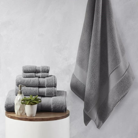 ZUN 1000gsm 100% Cotton 6 Piece Towel Set B03599356