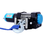 ZUN ATV/UTV Winch- 12 V 3500LBS Electric Winch with Steel Cable, Wire and Wireless Remote Control, W465127131