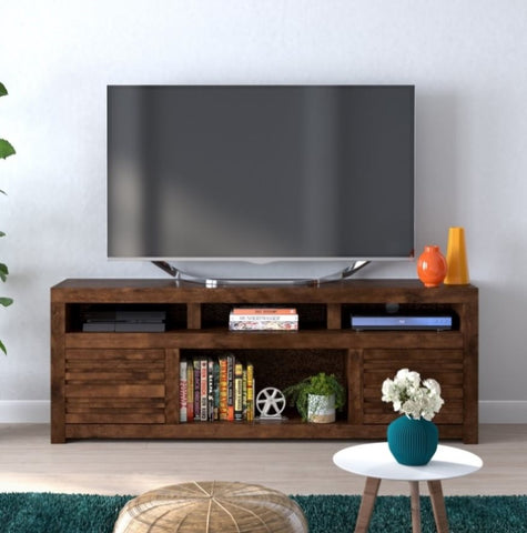 ZUN Bridgevine Home Sausalito 72 inch TV Stand Console for TVs up to 85 inches, No Assembly Required, B108P160186