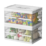 ZUN 2 Pack Stackable Closet Organizer, Trunk Organizer, Organization and Storage for 41891420