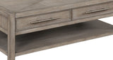 ZUN Bridgevine Home Cypress Lane 50 inch Coffee Table, No Assembly Required, White Oak Finish B108P163864