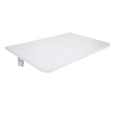 ZUN Wall Mounted Desk Simple Folding Computer Desk - white W2181P145312