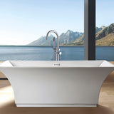 ZUN Freestanding Bathtub Faucet with Hand Shower W1533125161
